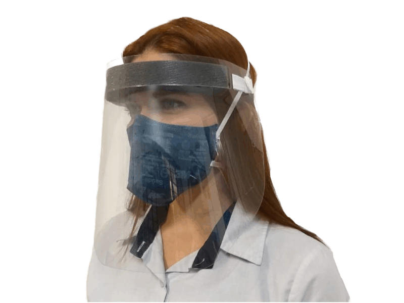 Máscara de Proteção Facial - Barreira Mecânica e Biológica