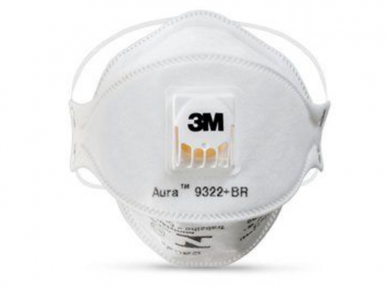 Respirador Descartável 3M Aura 9322+BR PFF-2(S)