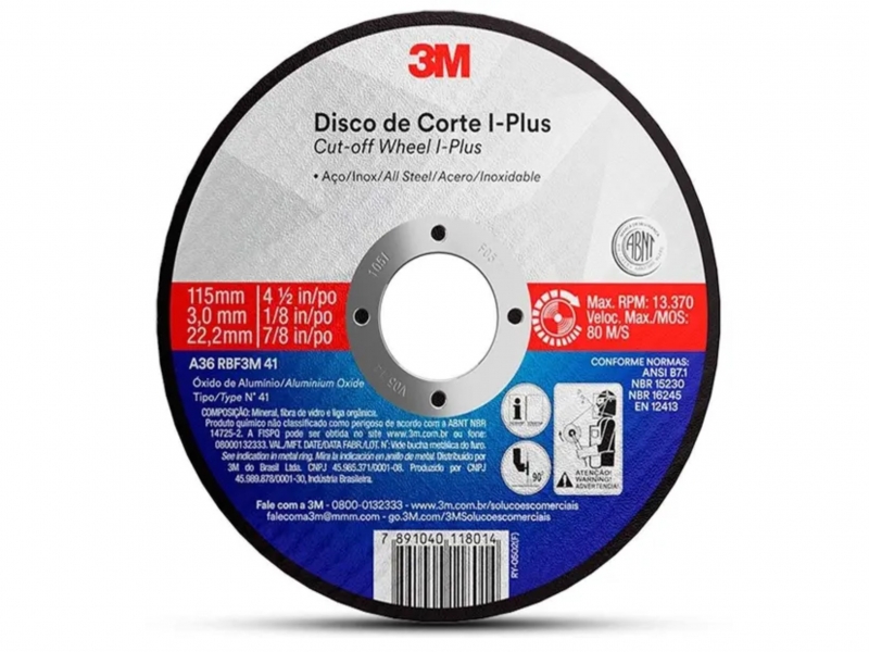 Disco de Corte 3M I-Plus