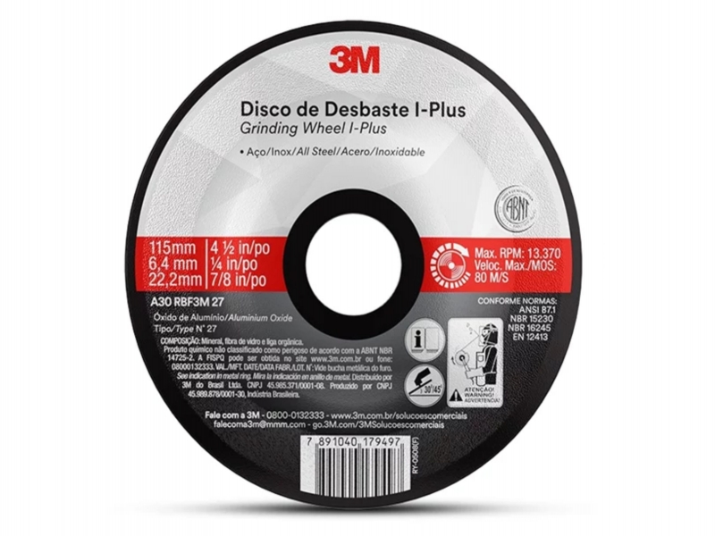 Disco de Desbaste 3M I-Plus